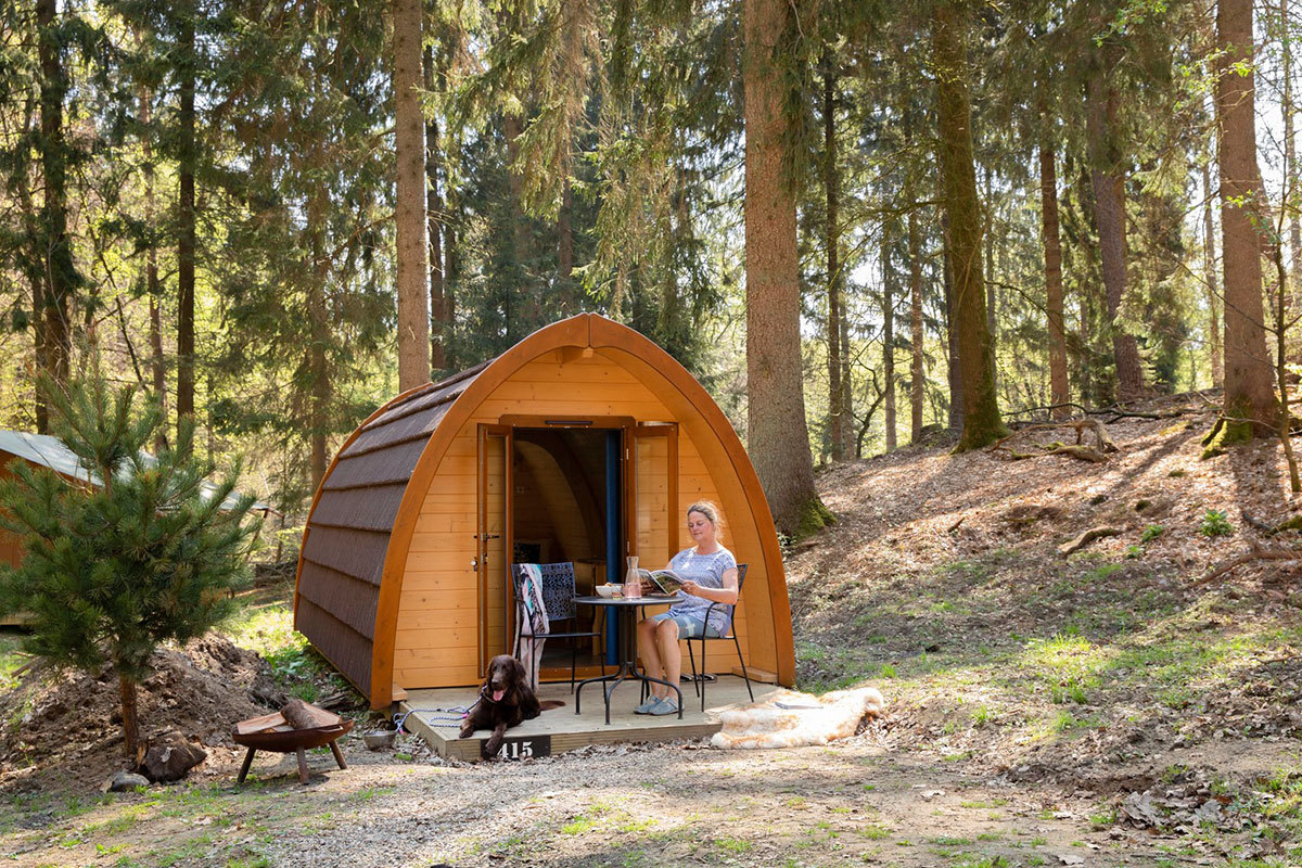 Glamping Holland mit Hund site